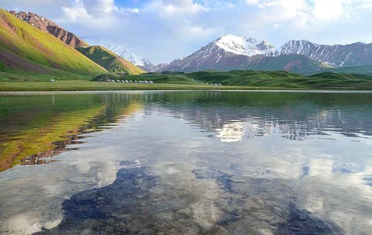 Pamir Nomad Yurt Camp Hotel Kara-Kavak ภายนอก รูปภาพ